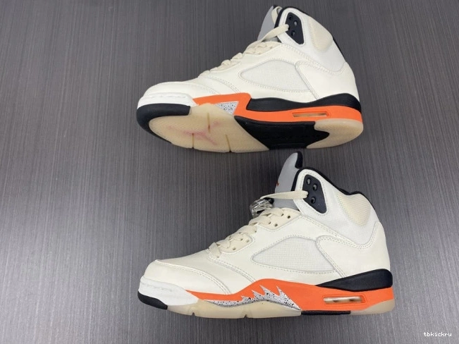 Reps TBkick Orange 5 DC1060-100 Jordan Total Retro 0627